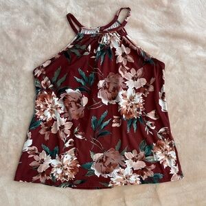 Papermoon Burgundy Floral Camisole